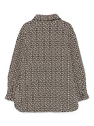 Camicia per bambino Balmain Kids con stampa geometrica - Rubino Kids