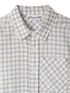 Camicia per bambino Bonpoint bianco con motivo a quadri - Rubino Kids