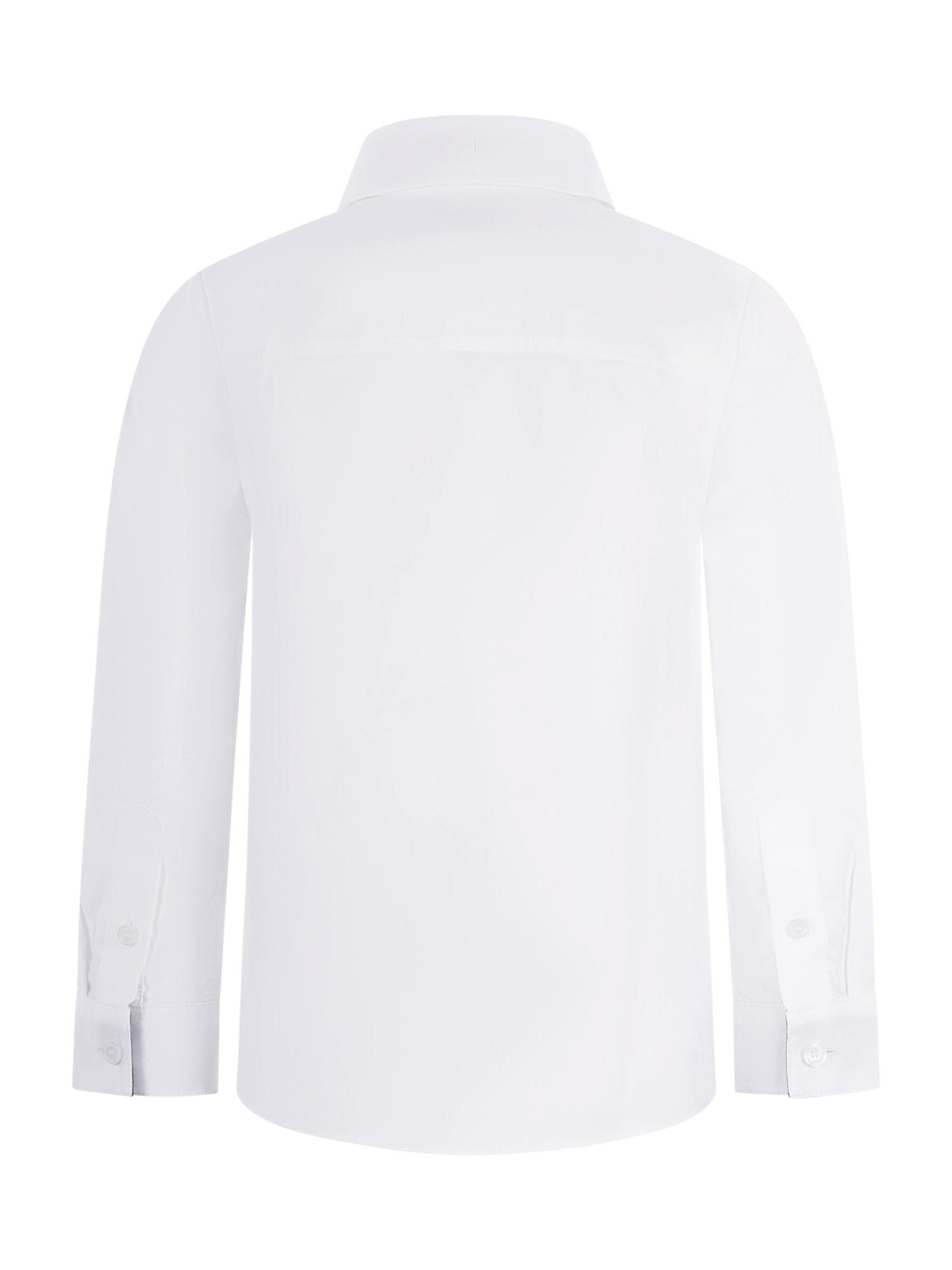 Camicia per bambino Burberry Kids bianca con colletto classico - Rubino Kids