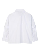 Camicia per bambino Dkny Kids bianca con maniche rimovibili - Rubino Kids