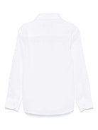 Camicia per bambino Drumohr Kids bianco con applicazione - Rubino Kids