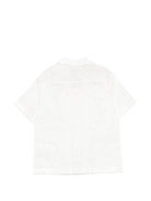 Camicia per bambino Eleventy Kids bianca con design a fantasia - Rubino Kids