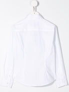 Camicia per bambino Emporio Armani Kids bianca con colletto a punta - Rubino Kids
