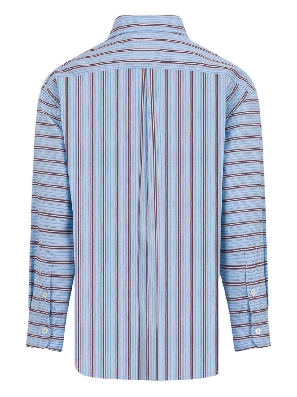 Camicia per bambino ETRO Kids azzurra con ricamo Pegaso - Rubino Kids