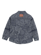 Camicia per bambino ETRO KIDS blu con stampa paisley - Rubino Kids