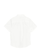 Camicia per bambino Fendi Kids bianca a maniche corte - Rubino Kids