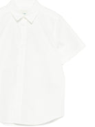 Camicia per bambino Fendi Kids bianca a maniche corte - Rubino Kids