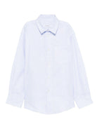 Camicia per bambino Paolo Pecora Kids azzurro a righe - Rubino Kids