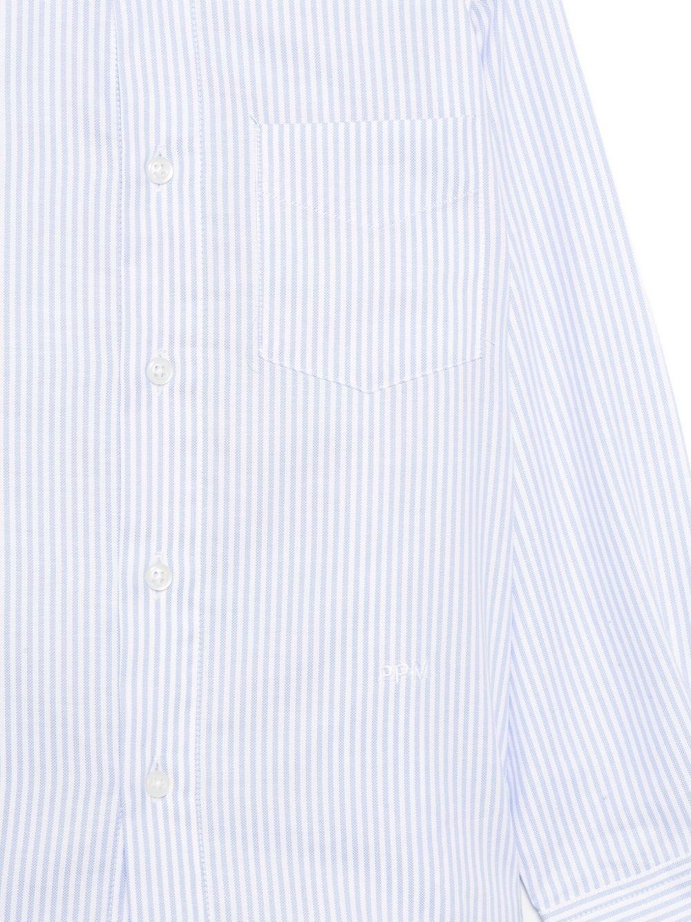 Camicia per bambino Paolo Pecora Kids azzurro a righe - Rubino Kids