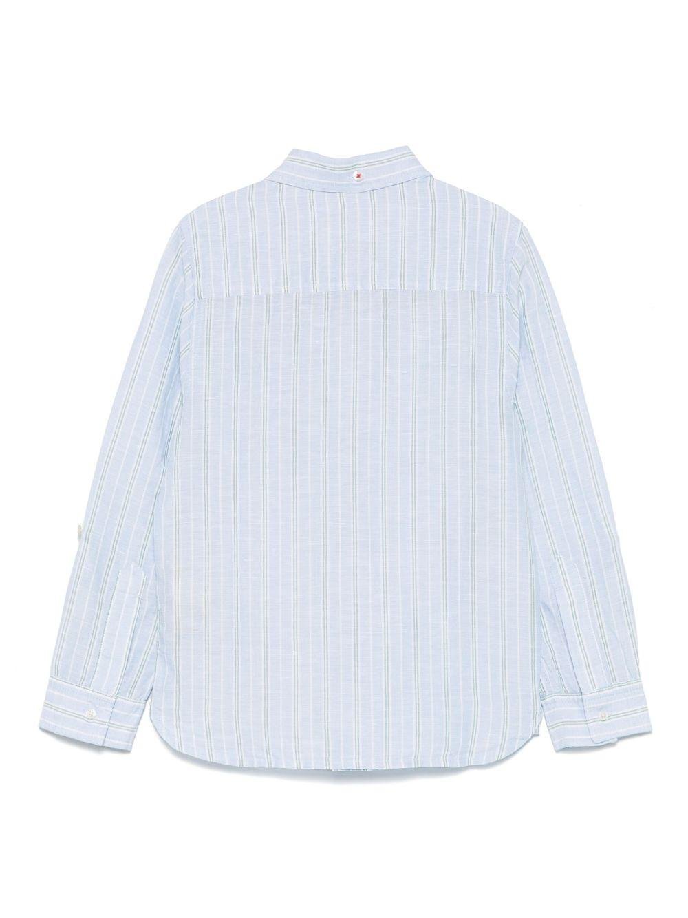 Camicia per bambino Scotch & Soda Kids azzurro a righe - Rubino Kids