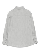 Camicia per bambino Stella McCartney Kids grigio con stampa scoiattolo - Rubino Kids