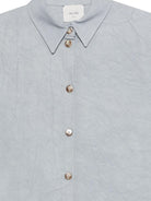 Camicia per donna Alysi azzurra con colletto classico - Rubino Kids