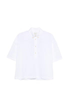 Camicia per donna Alysi bianca con colletto classico - Rubino Kids