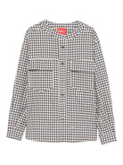 Camicia per donna Merci multicolore con motivo a quadri - Rubino Kids