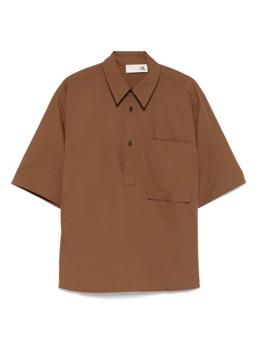 Camicia per donna The M marrone in cotone - Rubino Kids