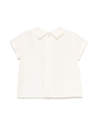 Camicia per neonata JESURUM BABY Ascanio bianco con colletto a punta - Rubino Kids