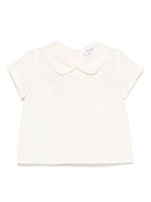 Camicia per neonata JESURUM BABY Ascanio bianco con colletto a punta - Rubino Kids