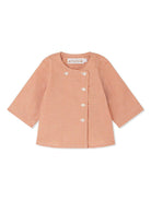 Camicia per neonato Bonpoint Emil arancione in cotone - Rubino Kids
