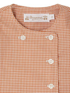 Camicia per neonato Bonpoint Emil arancione in cotone - Rubino Kids