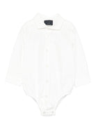 Camicia per neonato Fay Kids bianca con chiusura a scatto - Rubino Kids