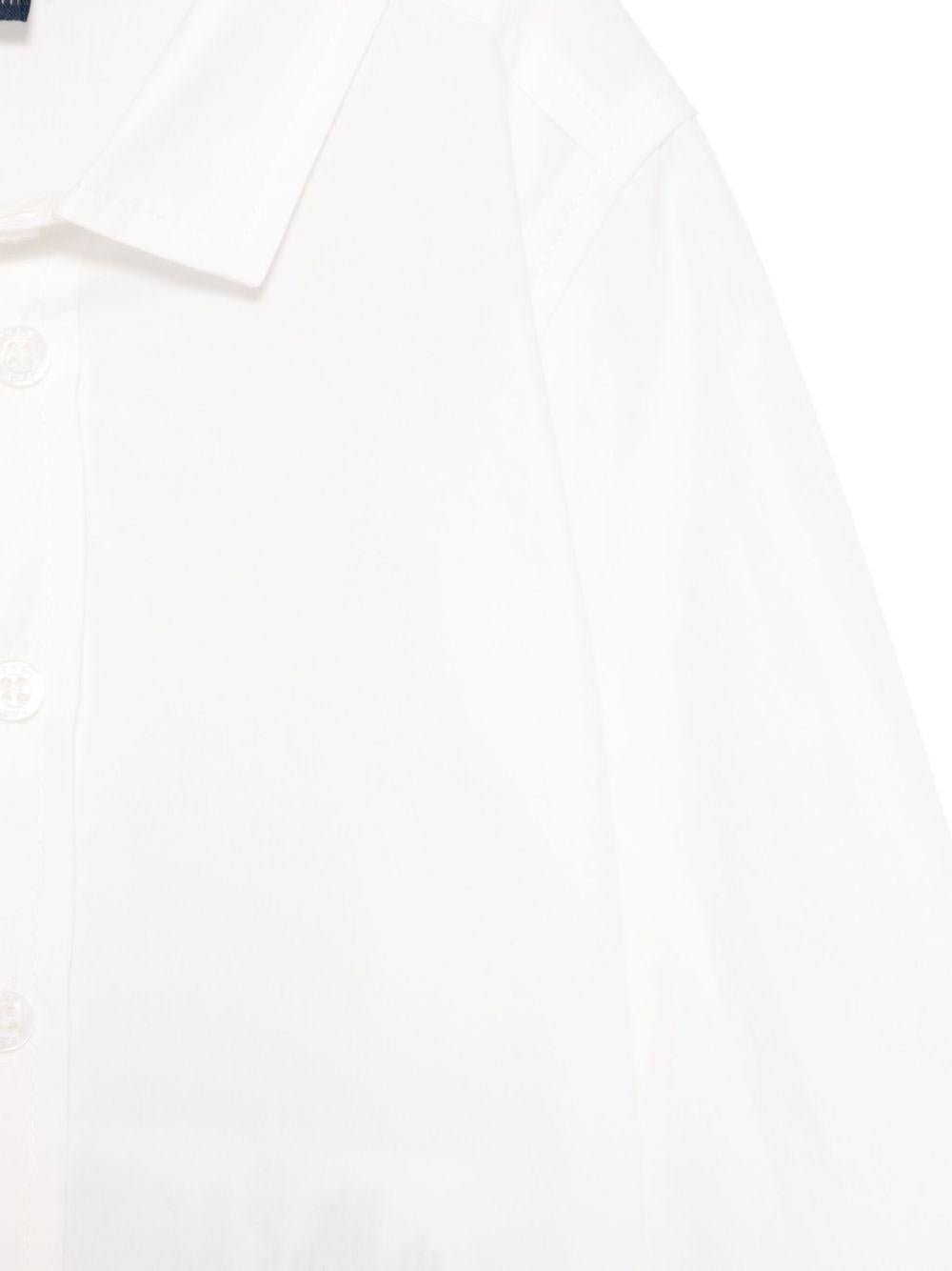 Camicia per neonato Fay Kids bianco con chiusura frontale con abbottonatura - Rubino Kids