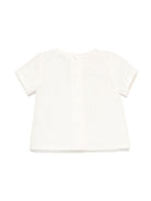 Camicia per neonato JESURUM BABY Leonardo bianco con dettaglio traforato - Rubino Kids