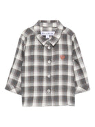 Camicia per neonato Tartine Et Chocolat grigia con motivo a quadri - Rubino Kids