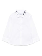 Camicia per neonato TRUSSARDI JUNIOR bianco con stampa - Rubino Kids