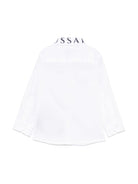 Camicia per neonato TRUSSARDI JUNIOR bianco con stampa - Rubino Kids