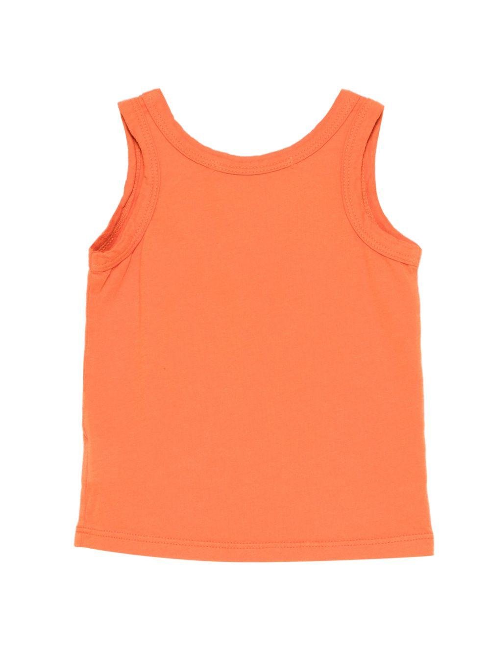 Canotta per neonato Bobo Choses arancione con stampa grafica Pickles Is At Home - Rubino Kids