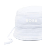 Cappello a pescatore per neonato Boss Kids azzurro con design a righe - Rubino Kids