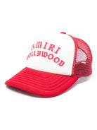 Cappello da baseball per bambino Amiri Kids rosso con logo - Rubino Kids