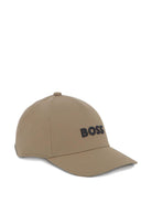 Cappello da baseball per bambino BOSS Kidswear beige con ricamo - Rubino Kids