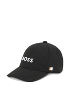 Cappello da baseball per bambino BOSS Kidswear nero con ricamo - Rubino Kids
