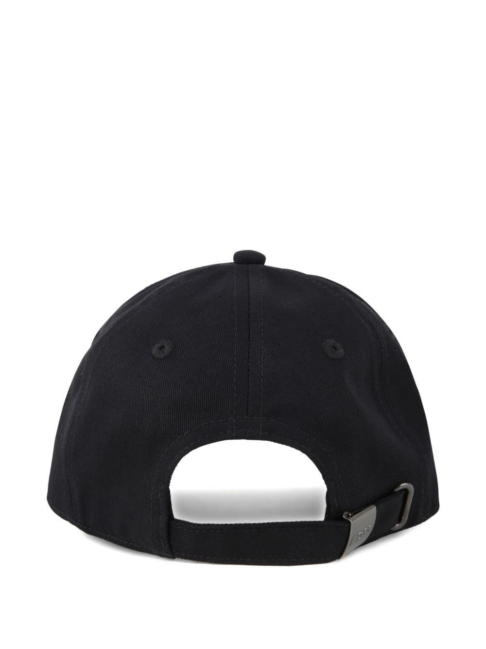 Cappello da baseball per bambino BOSS Kidswear nero con ricamo - Rubino Kids