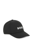 Cappello da baseball per bambino BOSS Kidswear nero con ricamo - Rubino Kids