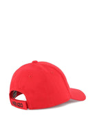 Cappello da baseball per bambino Kenzo Kids rosso con ricamo Tiger Head - Rubino Kids
