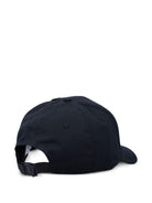 Cappello da baseball per bambino Stone Island Junior nero con applicazione - Rubino Kids