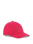 Cappello da baseball The Marc Jacobs Kids fucsia con logo sul davanti - Rubino Kids
