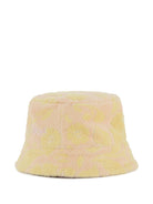 Cappello da pescatore per bambina Chloé Kids beige con stampa floreale - Rubino Kids