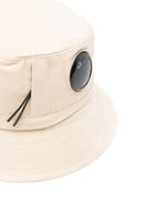 Cappello da pescatore per bambino C.P. Company Kids beige con visiera - Rubino Kids