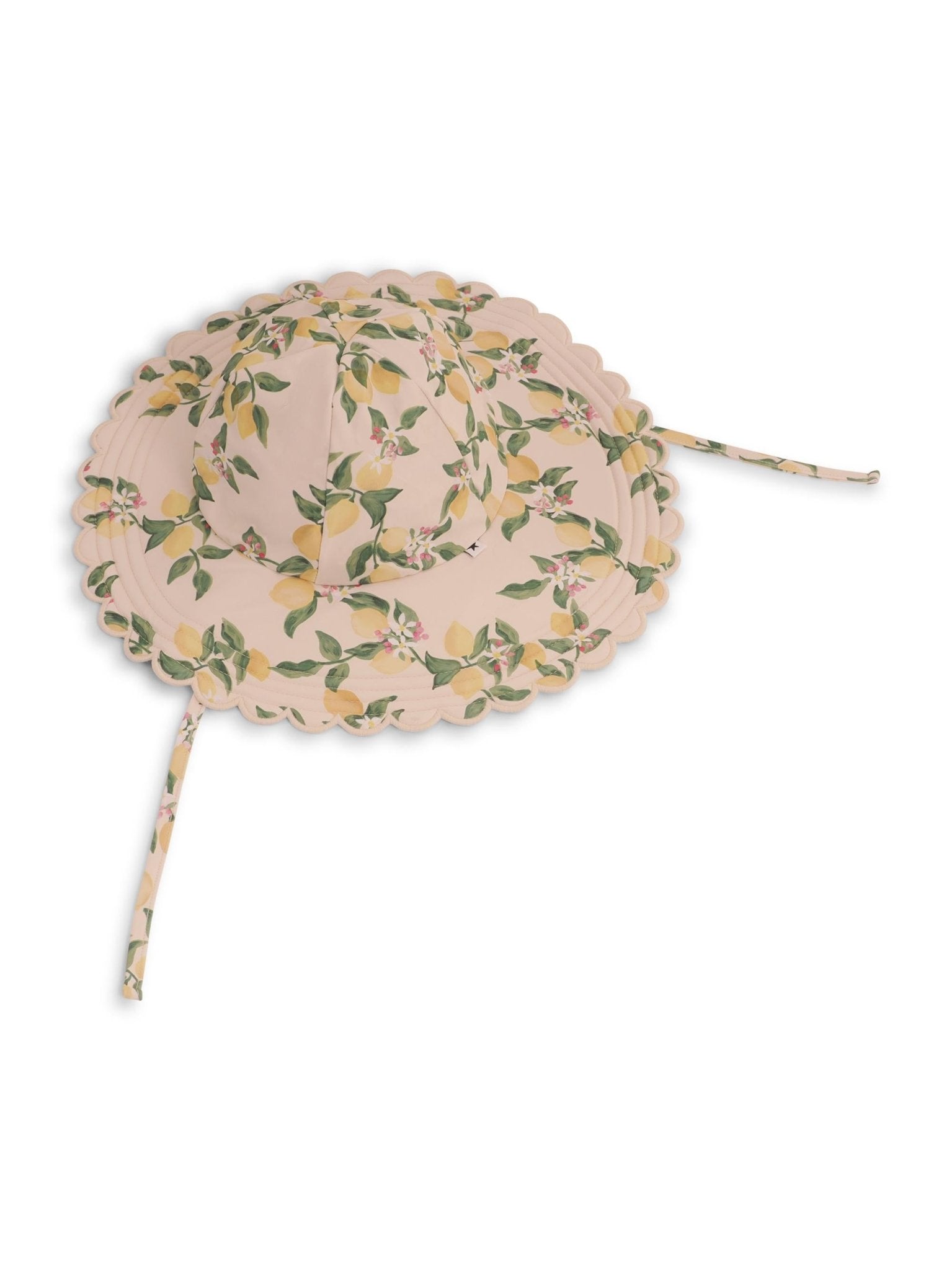 Cappello Nuka per bambina Molo multicolore con stampa limoni all - over - Rubino Kids