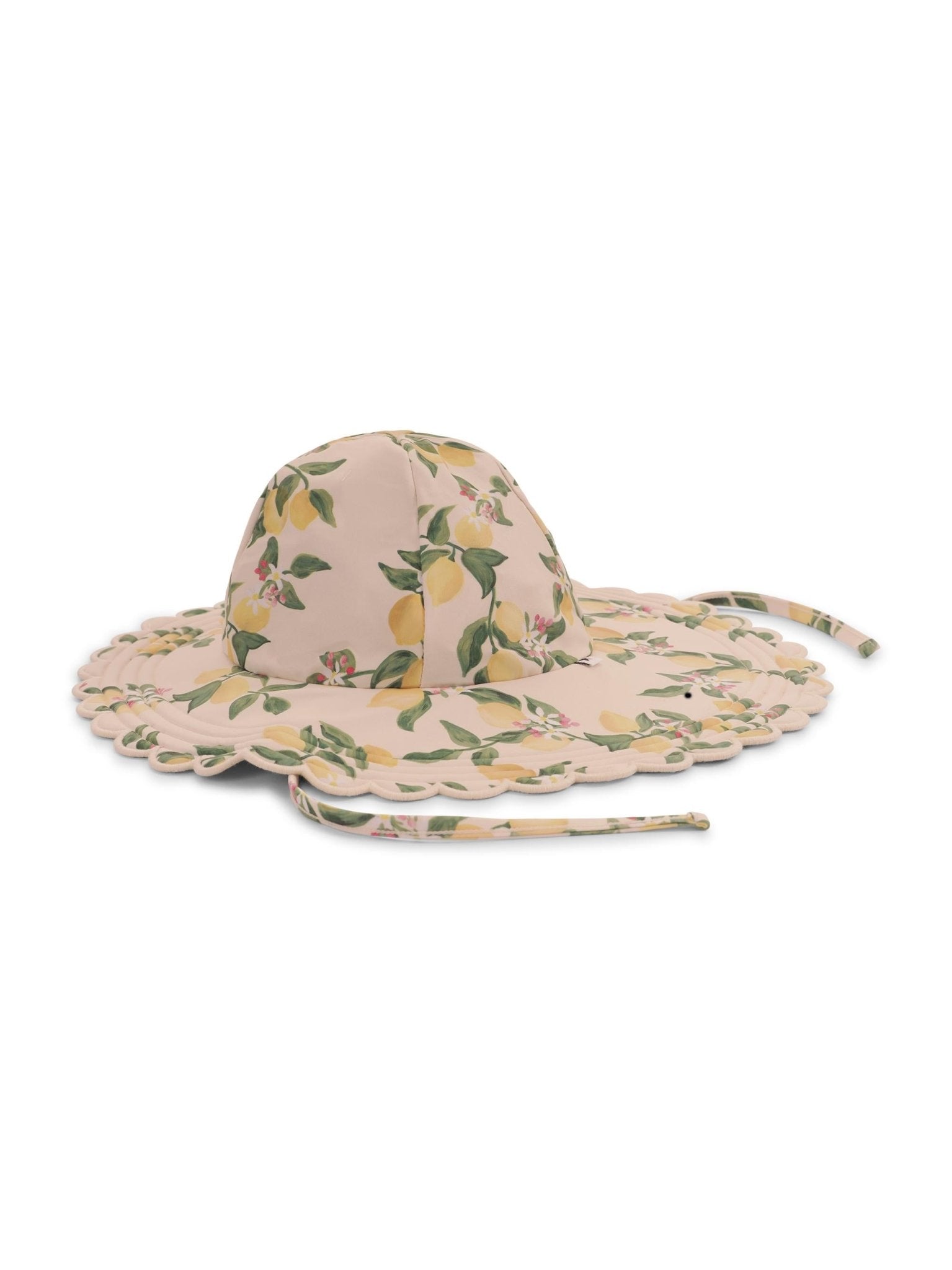 Cappello Nuka per bambina Molo multicolore con stampa limoni all - over - Rubino Kids