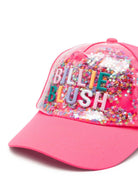 Cappello per bambina Billieblush fucsia con logo in rilievo - Rubino Kids
