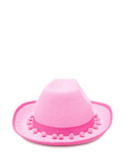 Cappello per bambina Billieblush rosa con applicazione a cuore - Rubino Kids