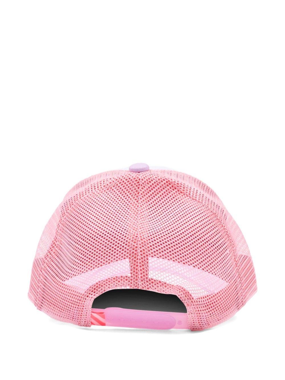 Cappello per bambina Billieblush rosa con logo - Rubino Kids