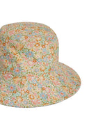 Cappello per bambina Bonpoint Faye multicolore con stampa a fiori - Rubino Kids