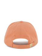 Cappello per bambina Chloé Kids rosa con logo ricamato - Rubino Kids