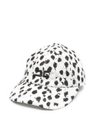 Cappello per bambina Elisabetta Franchi La Mia Bambina bianco con stampa dalmata - Rubino Kids