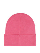 Cappello per bambina Marc Jacobs Kids rosa in maglia con strass - Rubino Kids